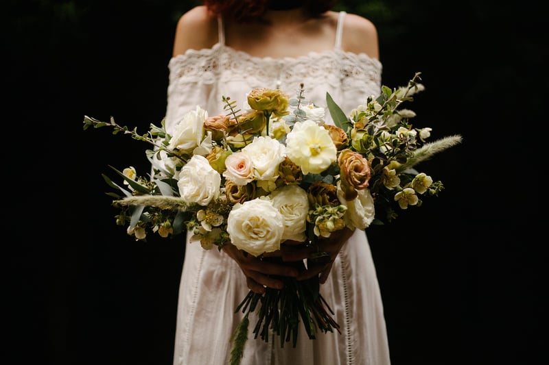 Whimsical Wedding Couple